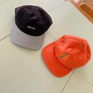 The Ampal Creative Orange & Navy Snapbacks